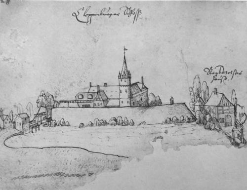 Burg Cloppenburg (1) nach Dr. Georg Faber, 1632