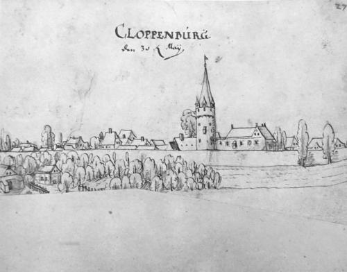 Burg Cloppenburg (2) nach Dr. Georg Faber, 1632