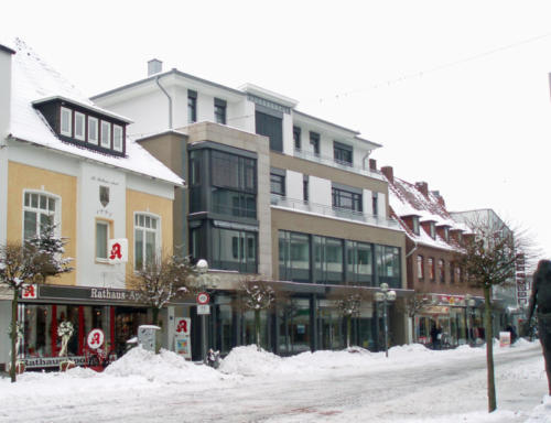 Das neue Verlagshaus im Winter, ca. 2008